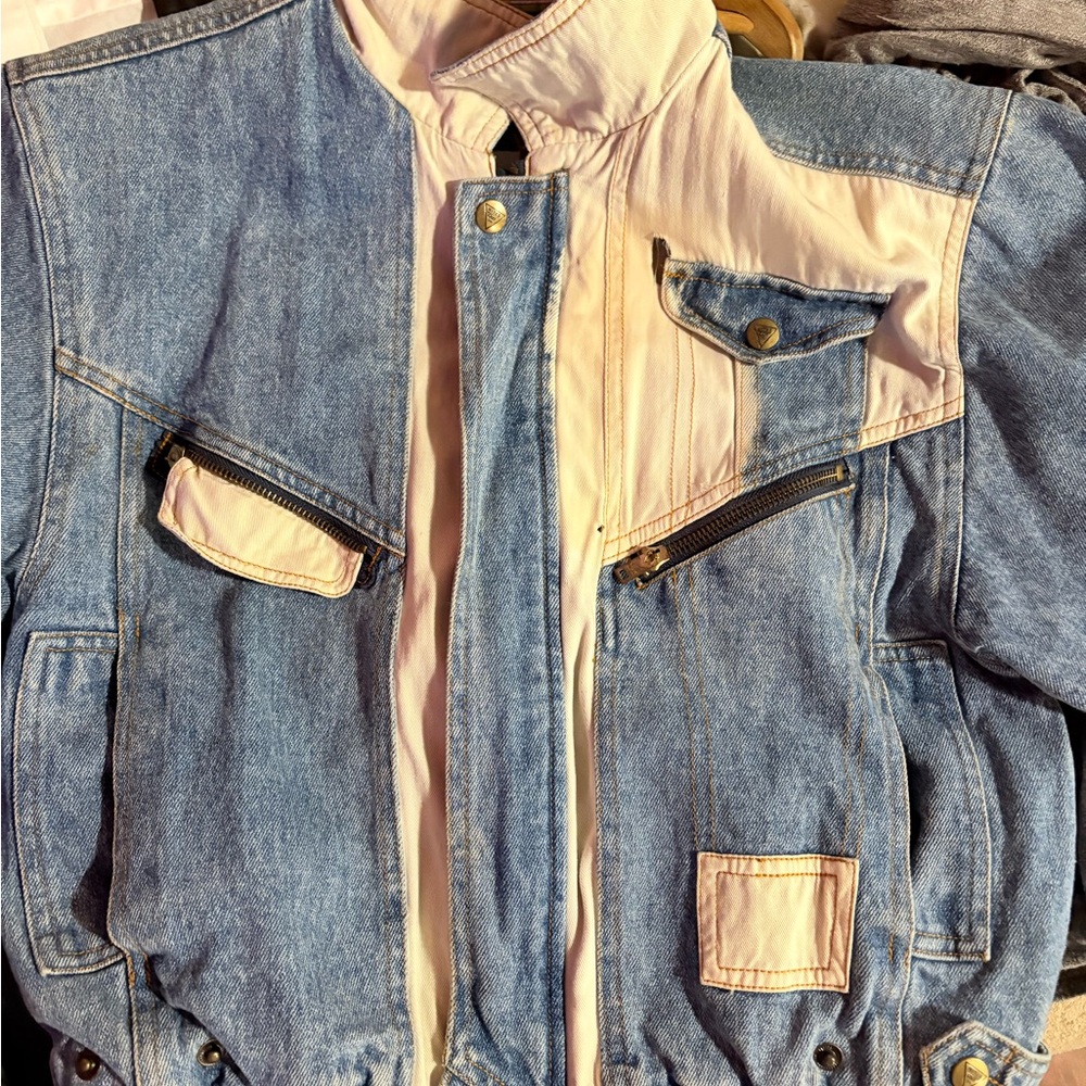 Junior Denim Patch Jacket